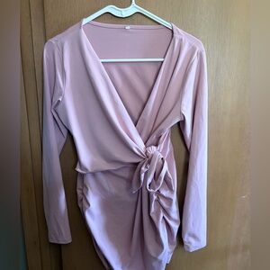 Maternity Blouse Wrap Top Size M